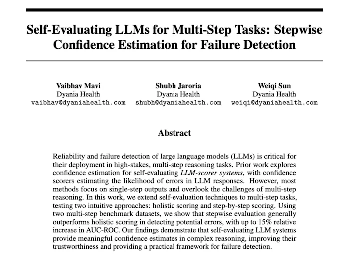 Dyania Health Publication