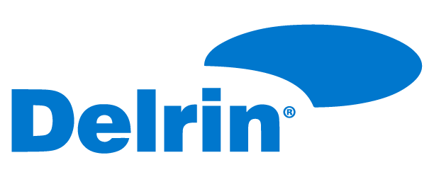 Delrin Logo Blue