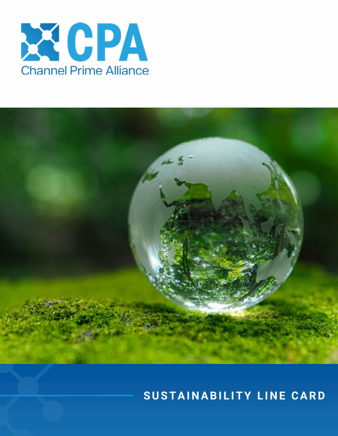 Sustainability Line Card Title Page
