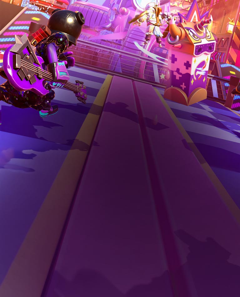 Cena de segundo plano do jogo