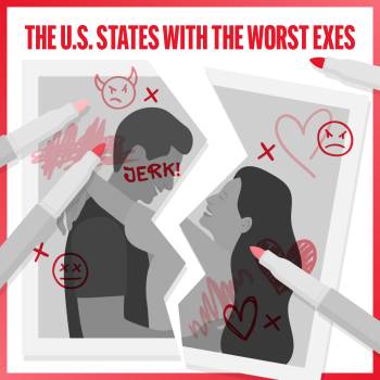 The U.S. States with the Worst Exes