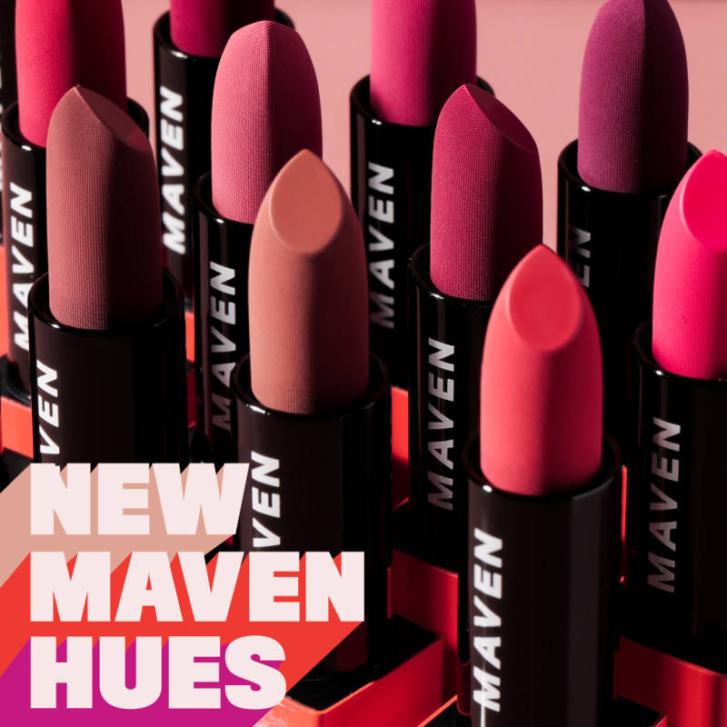 New Maven Beauty Lipstick Hues