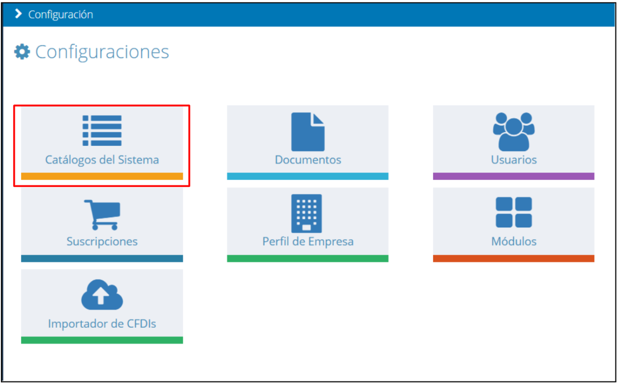 System catalogs