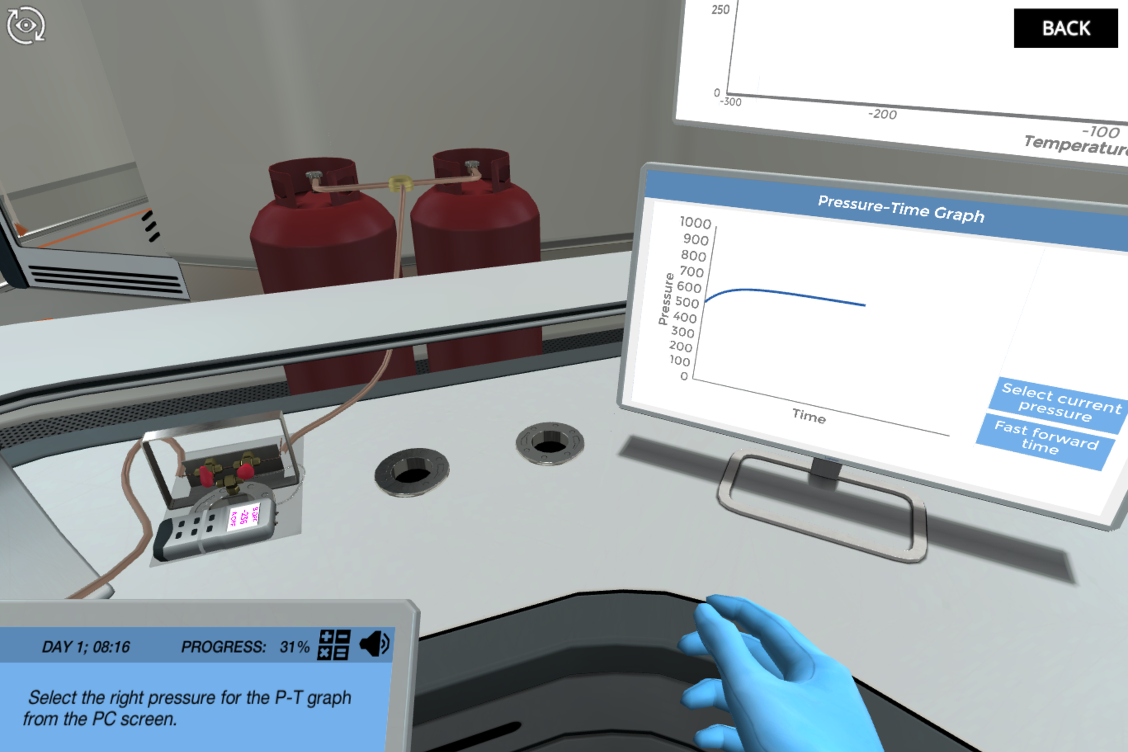 Ideal Gas Law Virtual Lab Simulation Labster