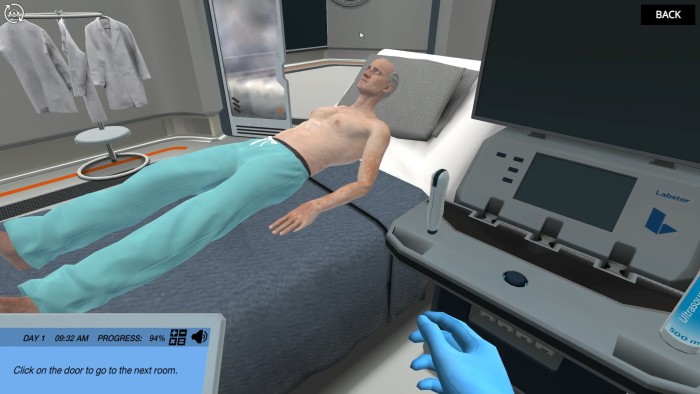 Preview of USA Patient simulation.