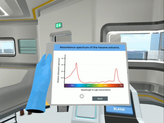 PEX 4 simulation screenshot. Discover the power of virtual labs.