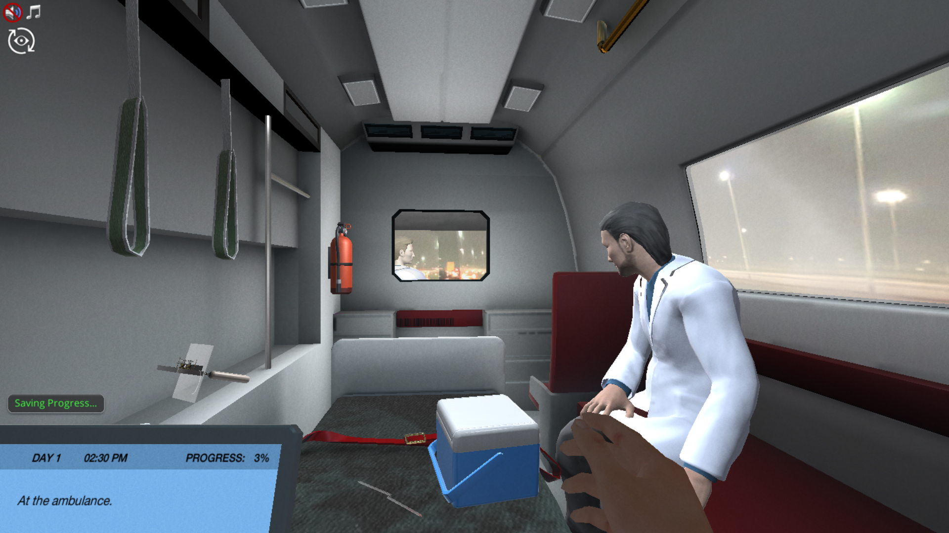 救护车上的毒气