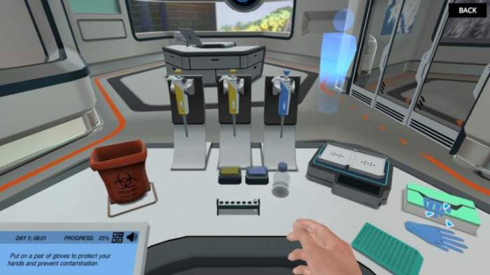 PI1 4 simulation screenshot. Discover the power of virtual labs.