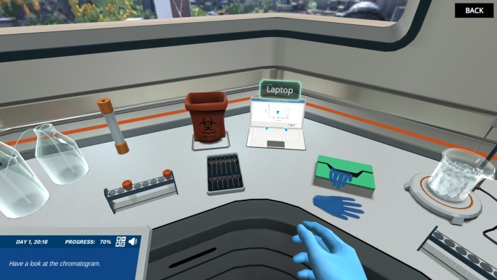 CC2 Screenshot 1 simulation screenshot. Discover the power of virtual labs.