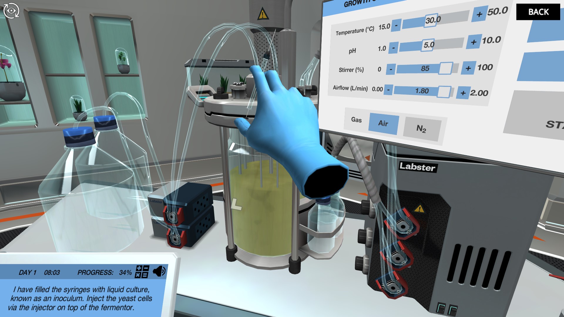 Fermentation Optimize bioethanol production Virtual Lab