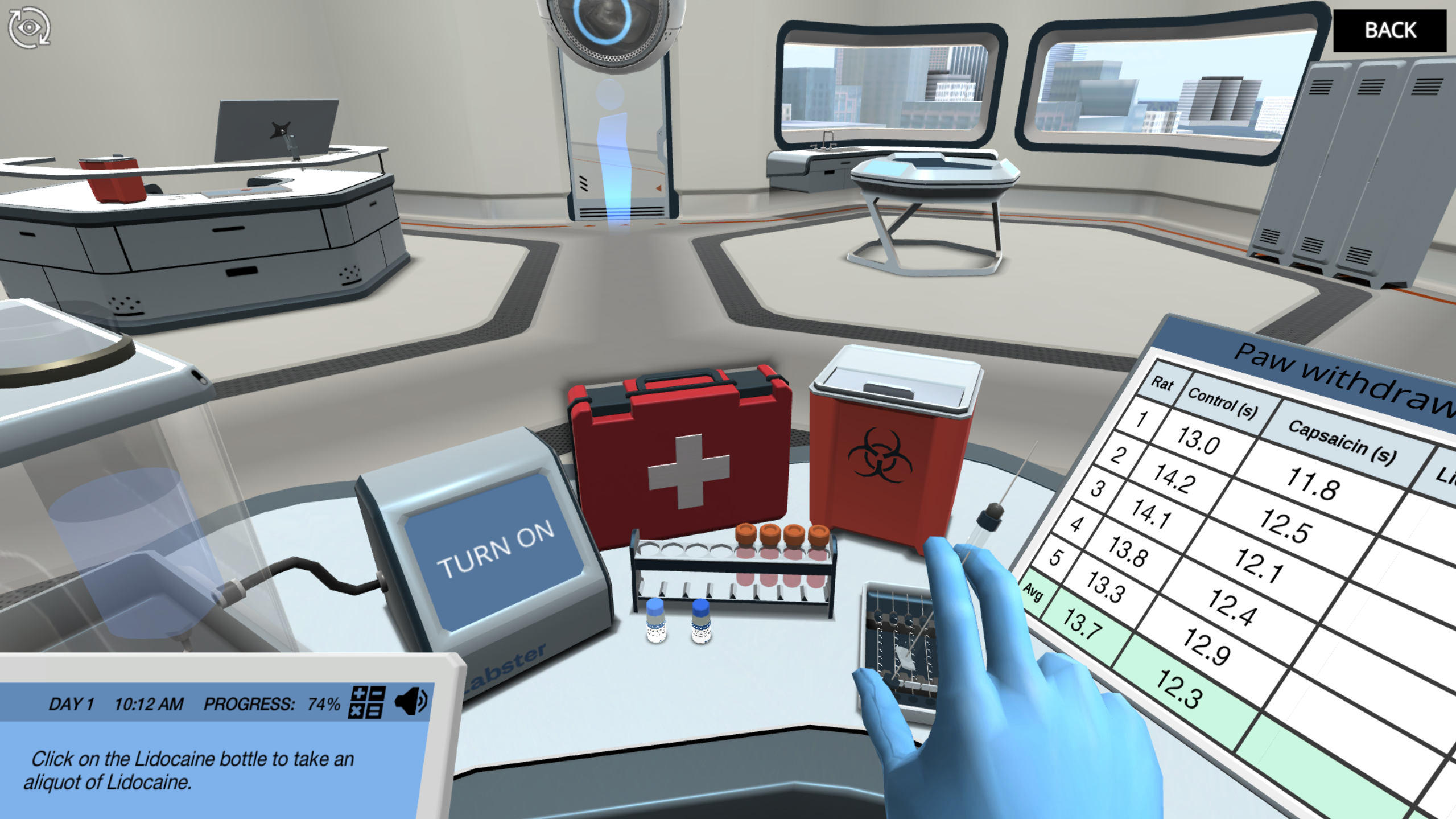 Sensory Transduction Virtual Lab Labster