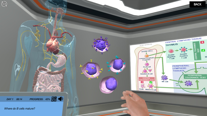 IGX 3 simulation screenshot. Discover the power of virtual labs.