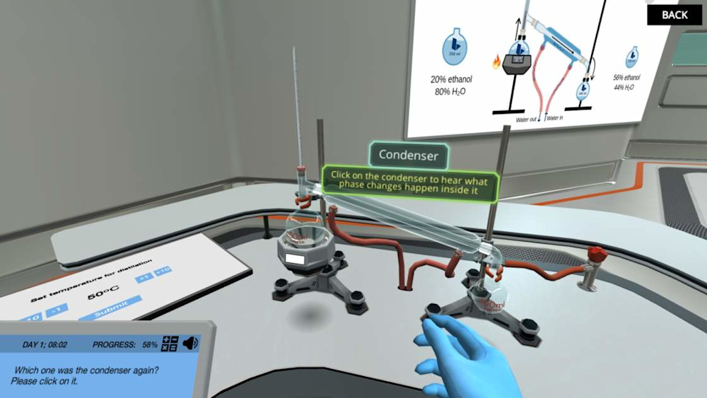 Exploring a Distillation Apparatus Virtual Lab | Labster
