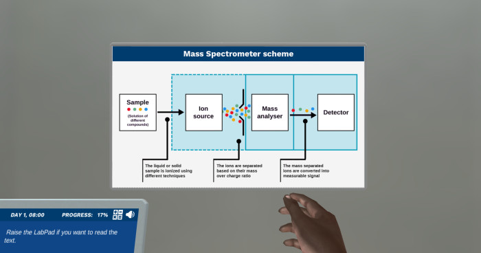 Preview of Mass spectrometer scheme simulation.