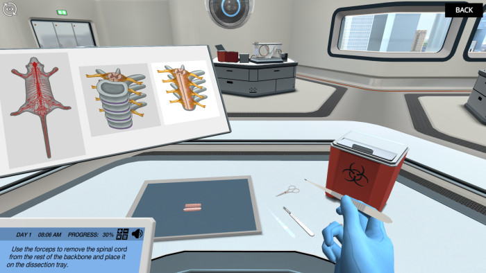 SEN 1 simulation screenshot. Discover the power of virtual labs.