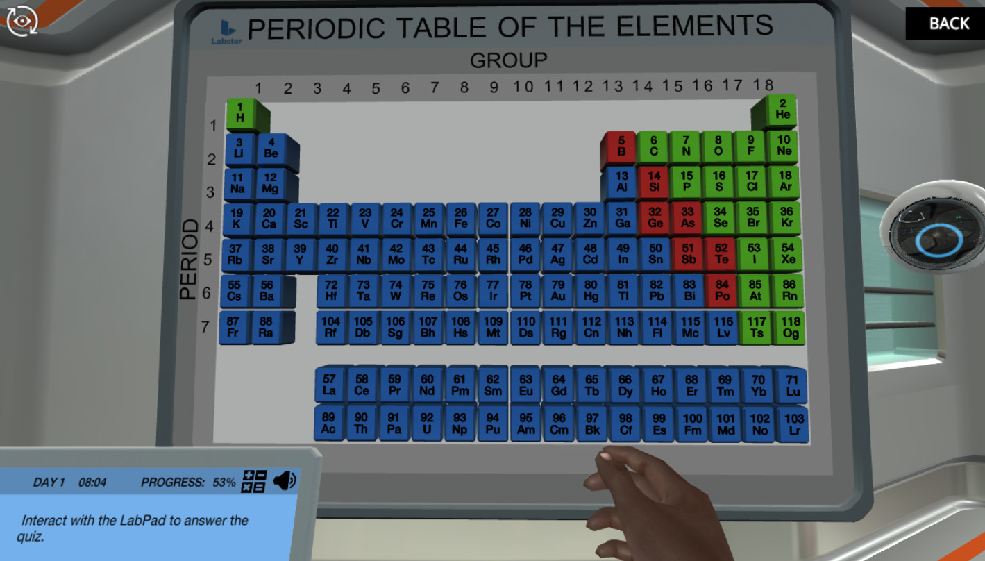 Atomic Structure (Principles) Atoms and isotopes Labster Virtual Labs