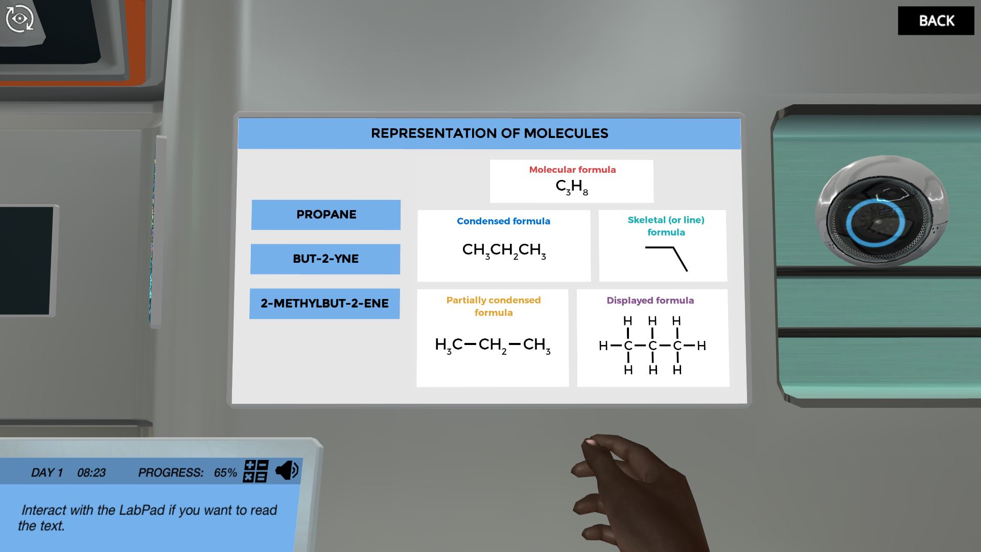 Hydrocarbon Nomenclature And Representations | Labster Virtual Labs