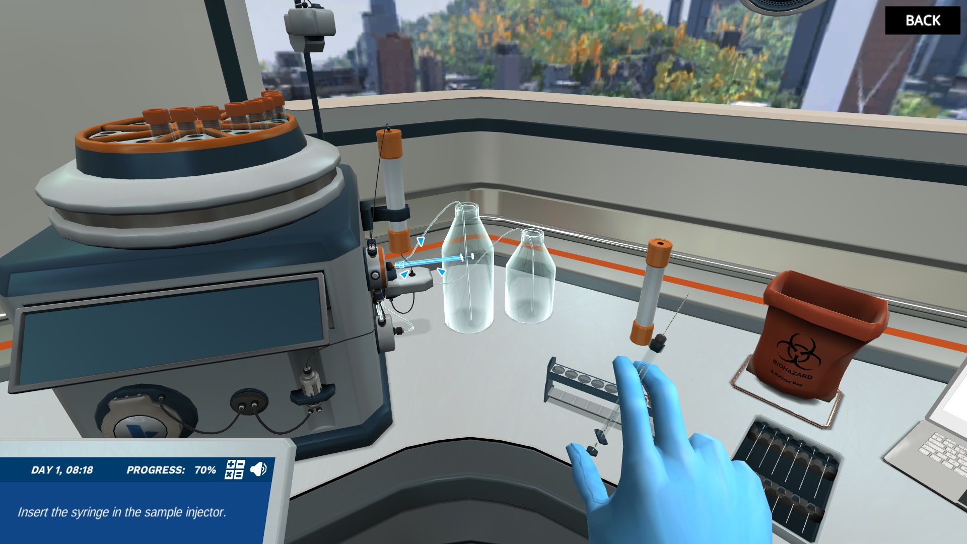 Ion Exchange Chromatography Virtual Lab Labster