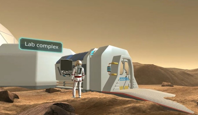 Preview of MH8 Mars simulation.