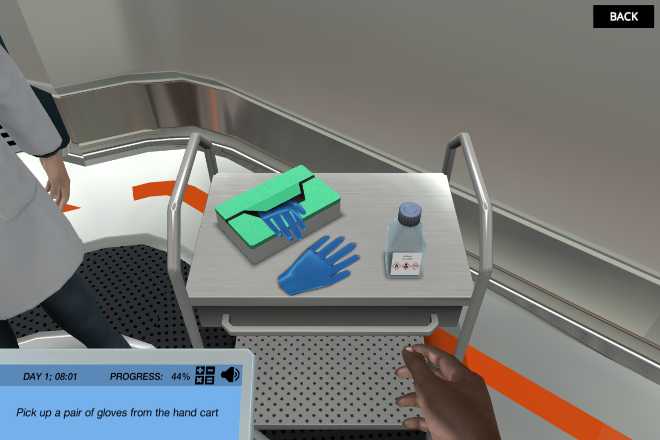 Chemistry Safety Hazard symbols Labster Virtual Labs