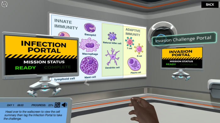 IGX 2 simulation screenshot. Discover the power of virtual labs.