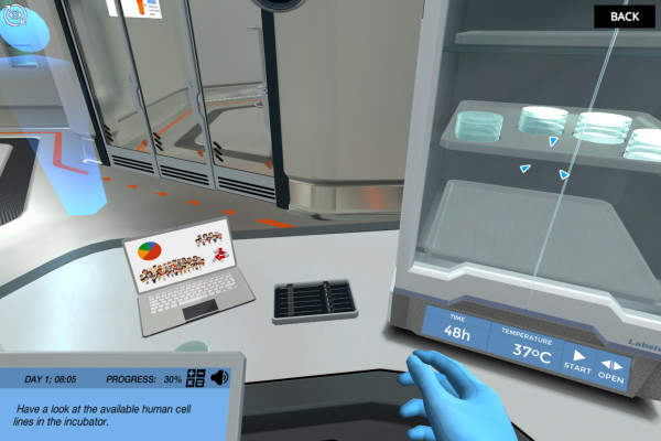 EX1 3 simulation screenshot. Discover the power of virtual labs.