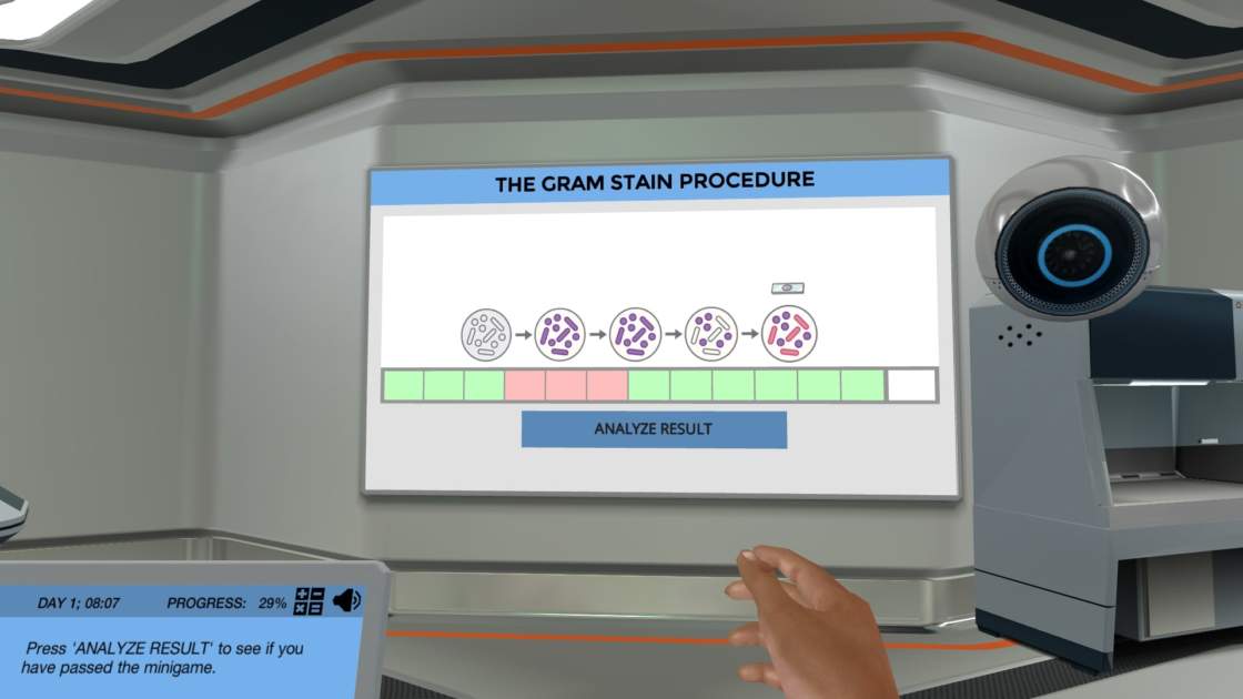 Gram Stain Procedure Virtual Lab | Labster