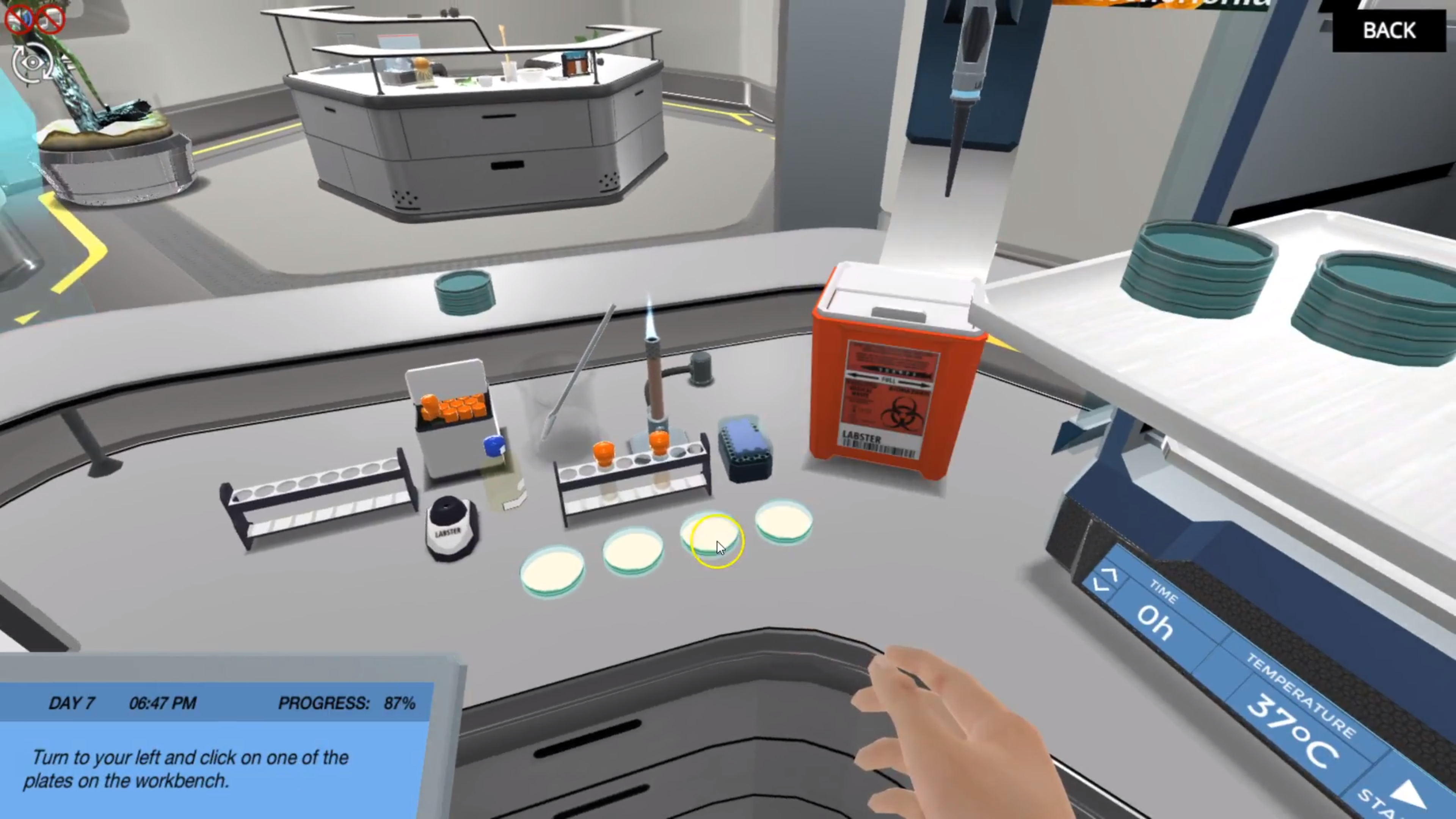 Bacterial Quantification by Culture Virtual Lab