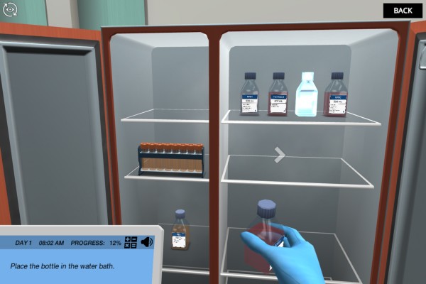 Preview of CCG Fridge simulation.