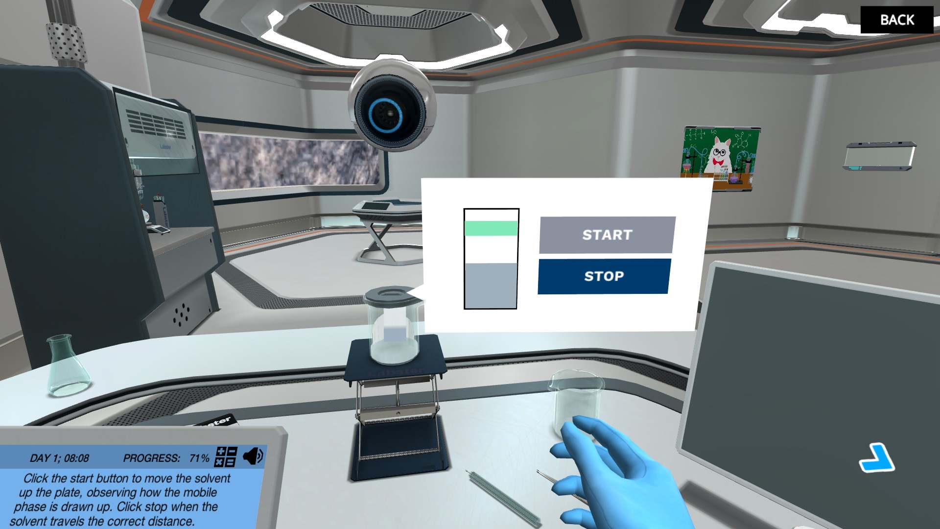 薄层色谱:分离混合物并监测反应的进展(屏幕截图3)