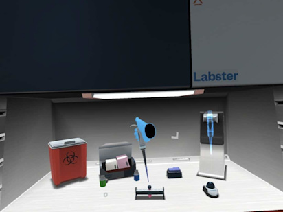 RNA Extraction: Sample and purify mRNA from pigs Virtual Lab