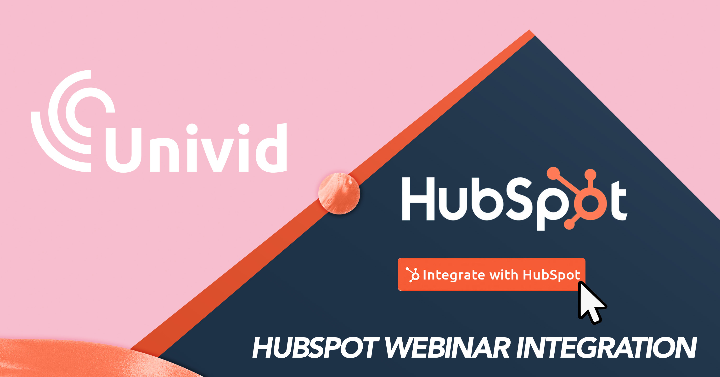 Connect your Univid webinars with HubSpot CRM - through this HubSpot webinar integration. Use your own HubSpot forms for webinar registration. Get engagement insights on contact level into your CRM.