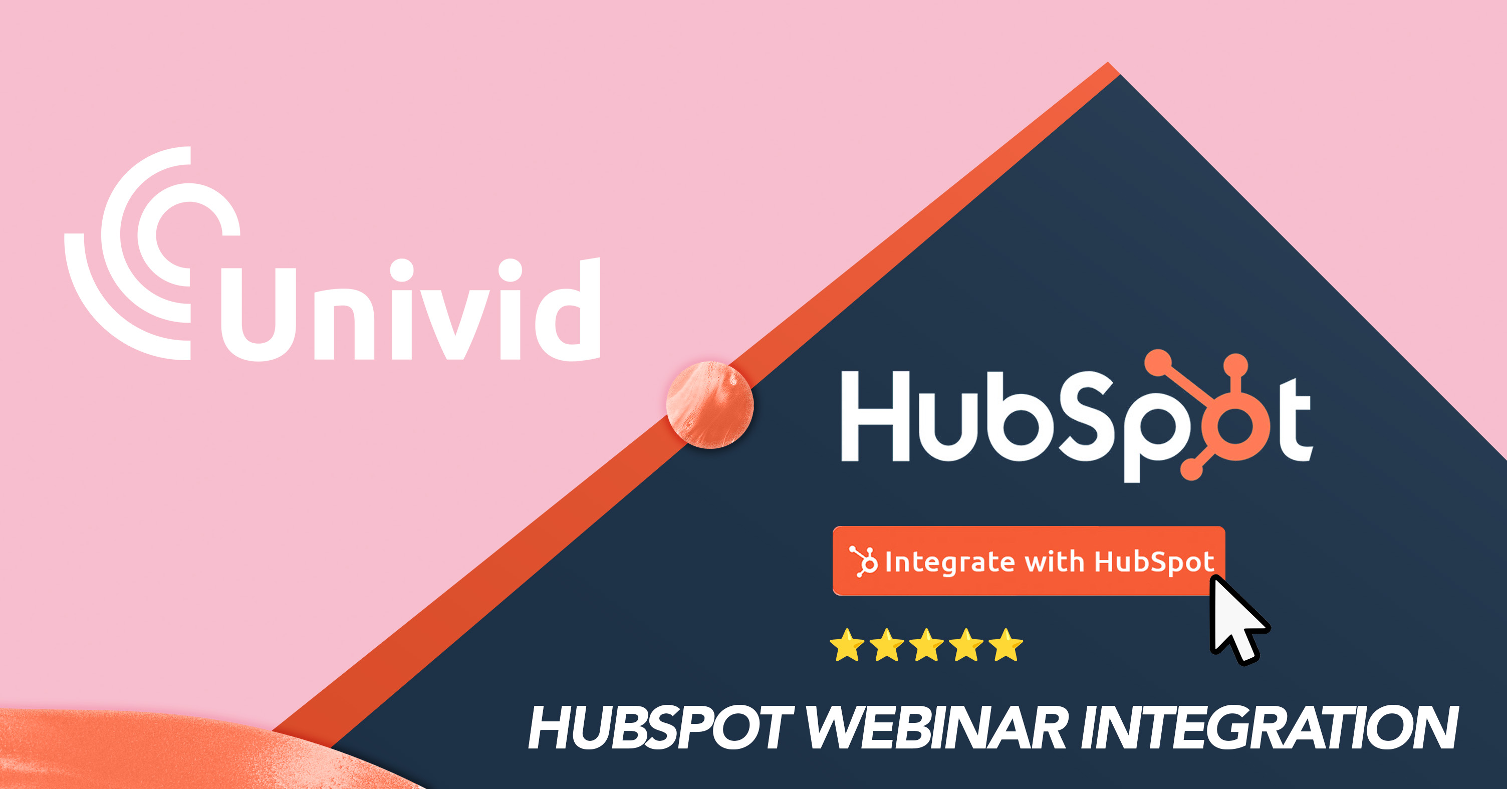 Connect your Univid webinars with HubSpot CRM - through this HubSpot webinar integration. Use your own HubSpot forms for webinar registration. Get engagement insights on contact level into your CRM.