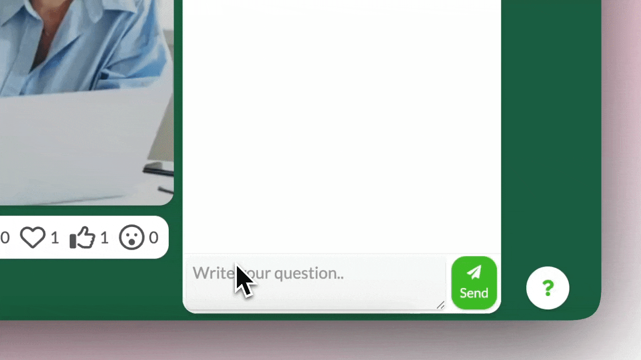 Write in webinar Q&A