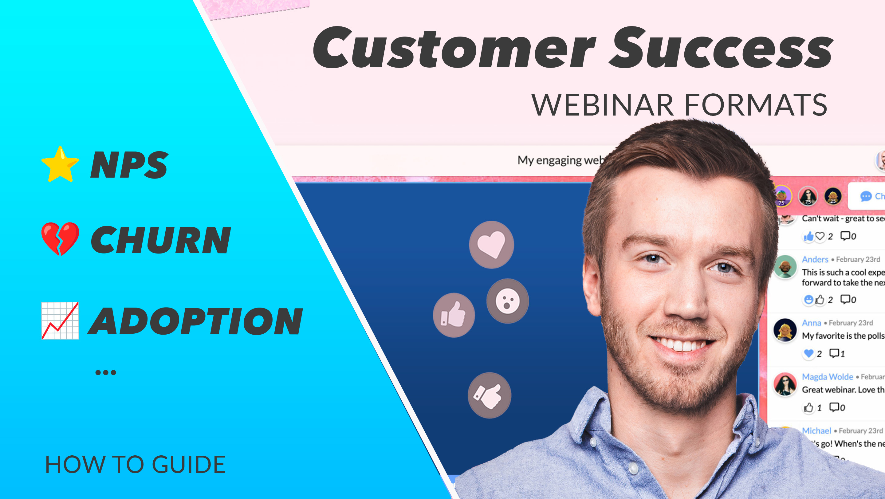 Why create and how to host webinars as Customer Success? Here are the best tips on how to build relationships with existing and potential customers using webinars.