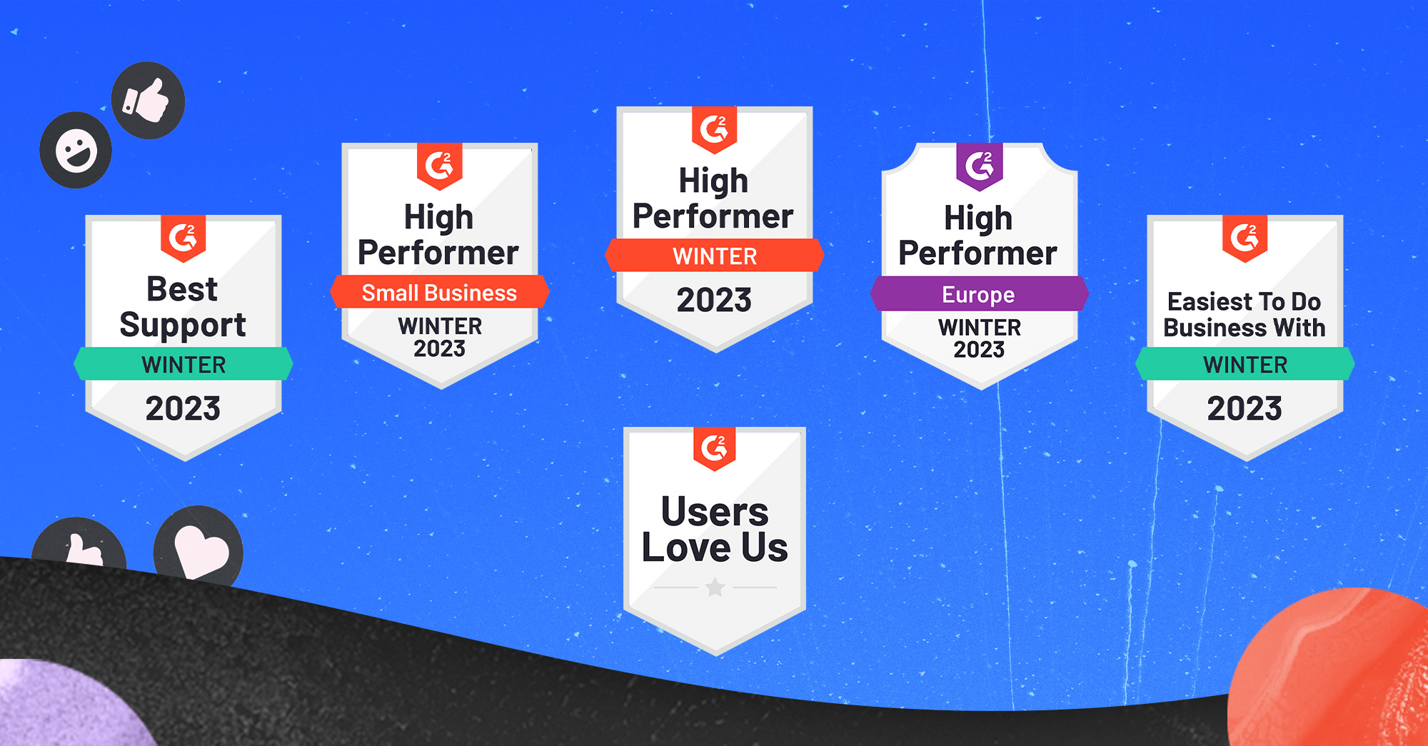 Recently, Univid was recognized as a "High Performer" in the Webinar category for G2's Winter 2023 report. Also, Univid was awarded "Best Support", "Easiest To Do Business With" in the Webinar Software category, and received the "Users Love Us" badge.
