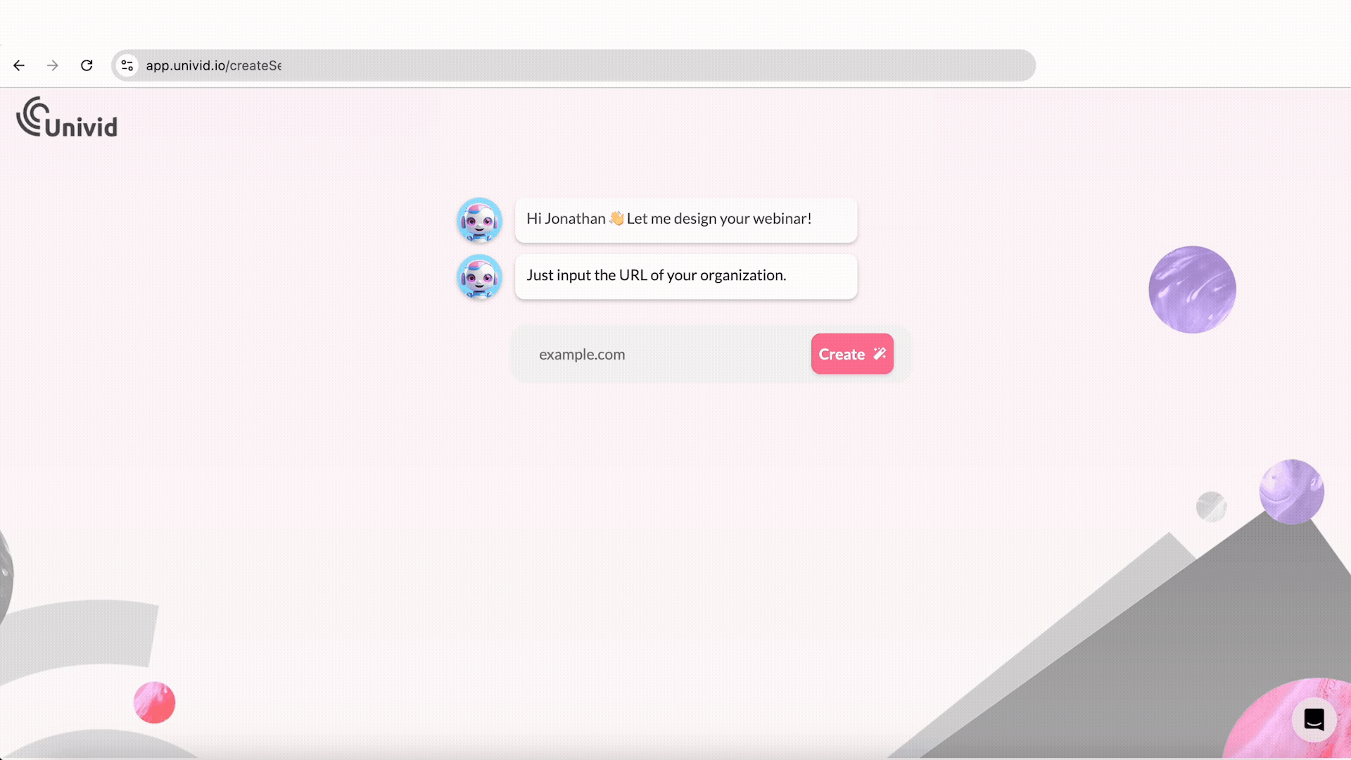 Create a webinar in 60 seconds: Easy webinar setup