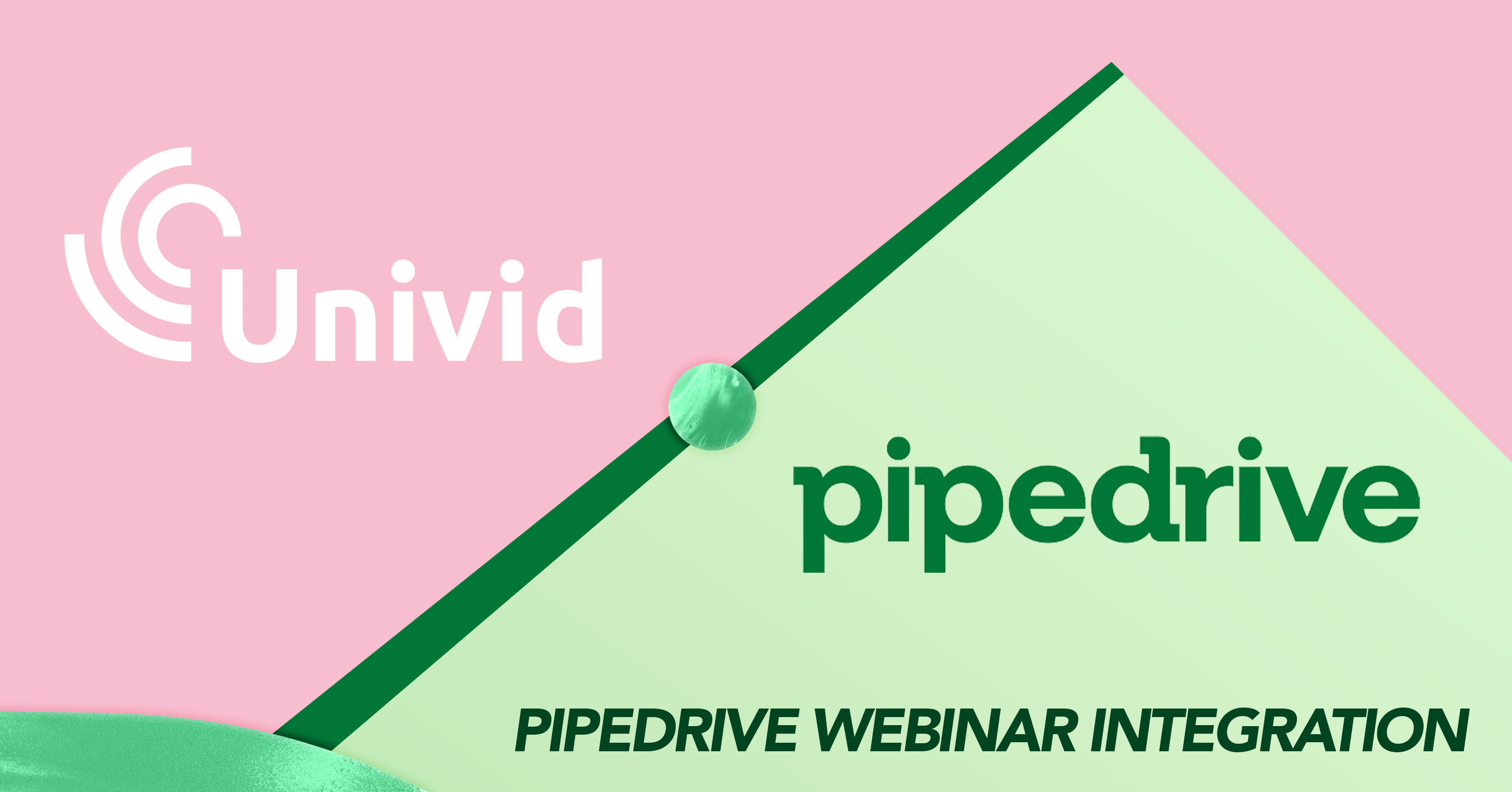 Effortlessly integrate your Univid webinars with Pipedrive CRM - through this Pipedrive webinar integration. A premium integration to streamline your webinar processes, use your own forms, and enjoy engagement insights.