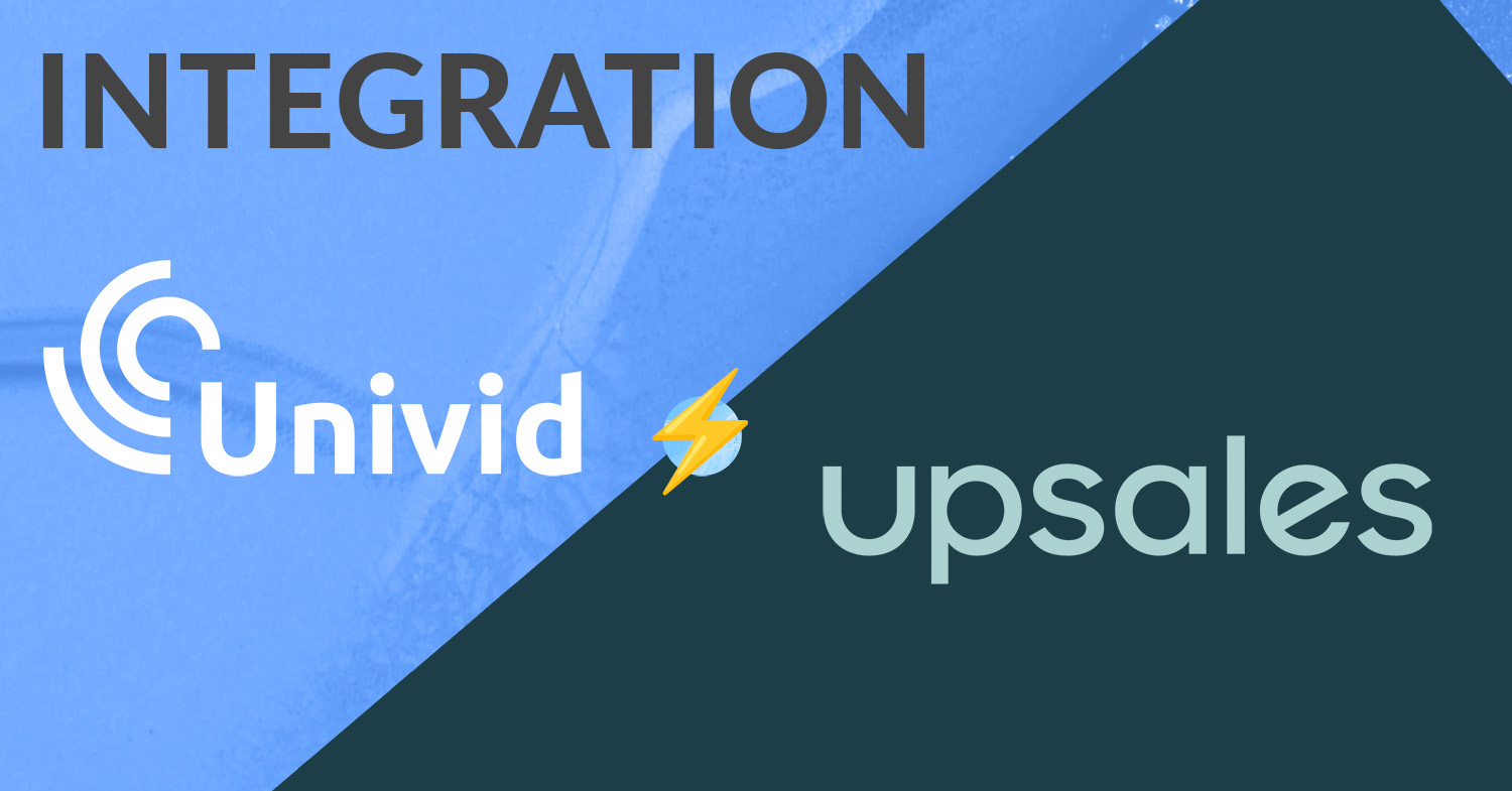 Univid is a webinar platform that supports smooth integration to several CRM:s. Integrate your webinar engagement data to Upsales, and manage your attendees and reminders via Univid. Automate your webinar workflow.