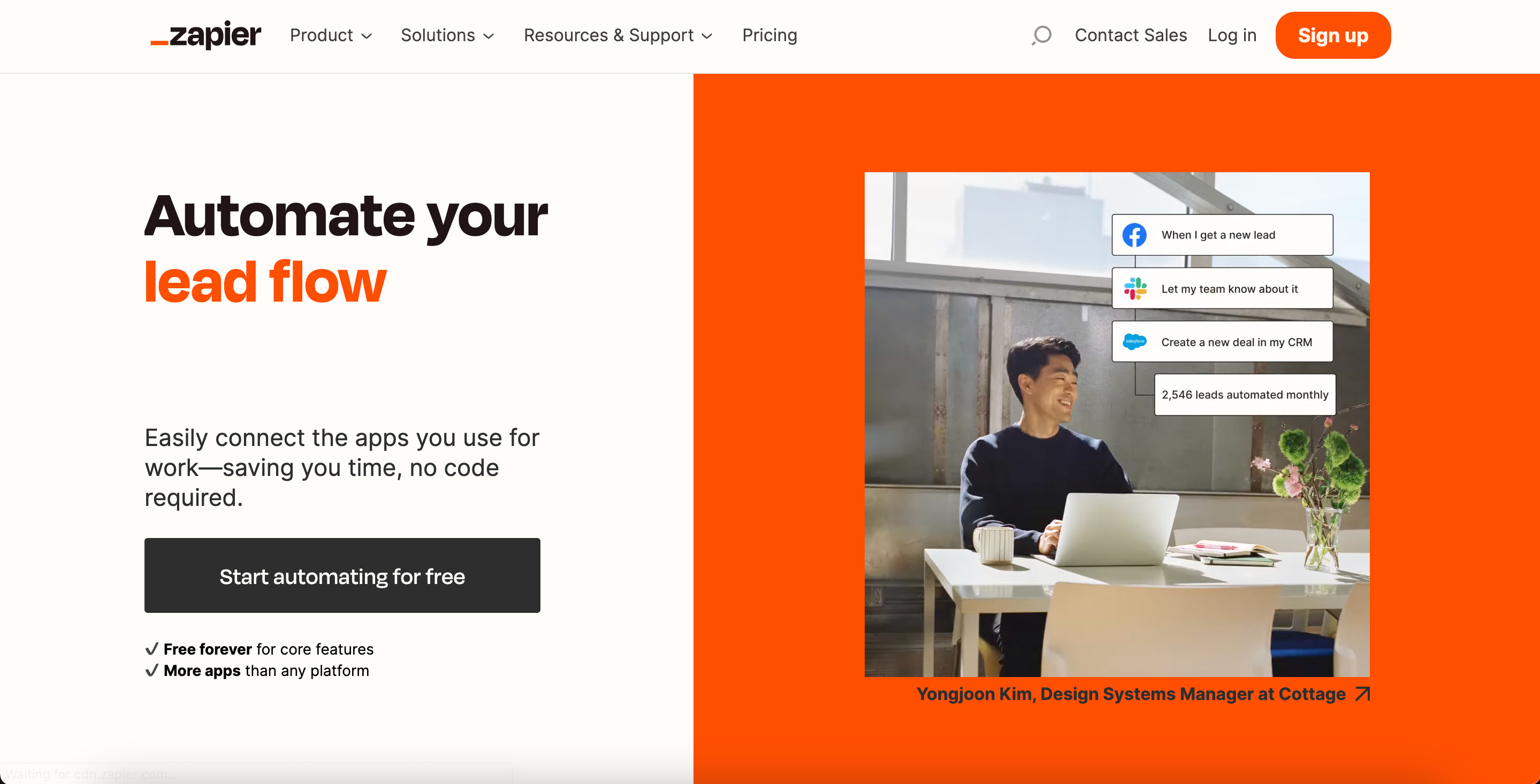 Zapier for webinars