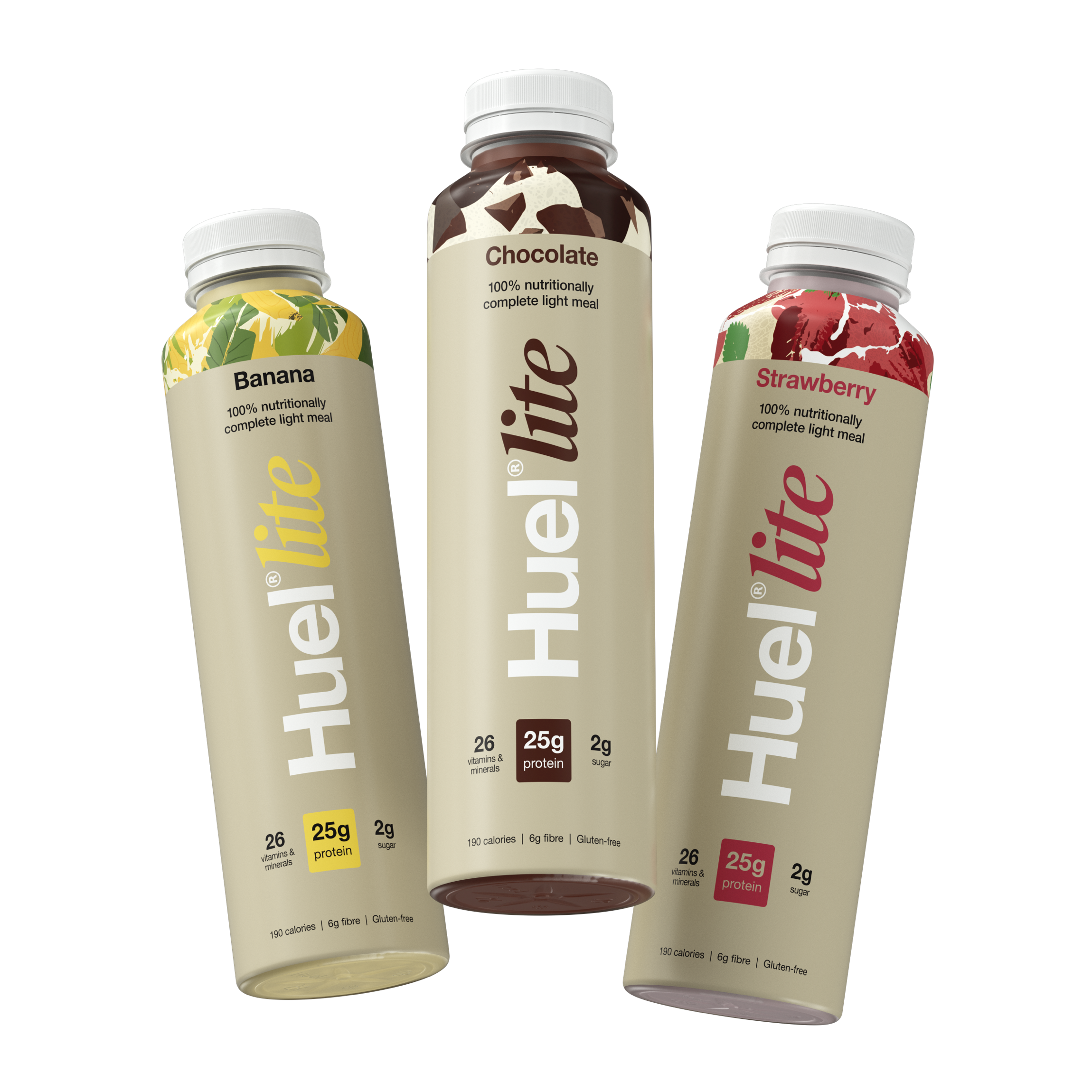 NEWNESS 👀 Introducing @huel Lite Ready-to-drink - It's Light On Calories, But Heavy On Nutrition! The 190-calorie Complete Meal Is Packed With 25g Of Protein And 26 Vitamins And Minerals It's Available