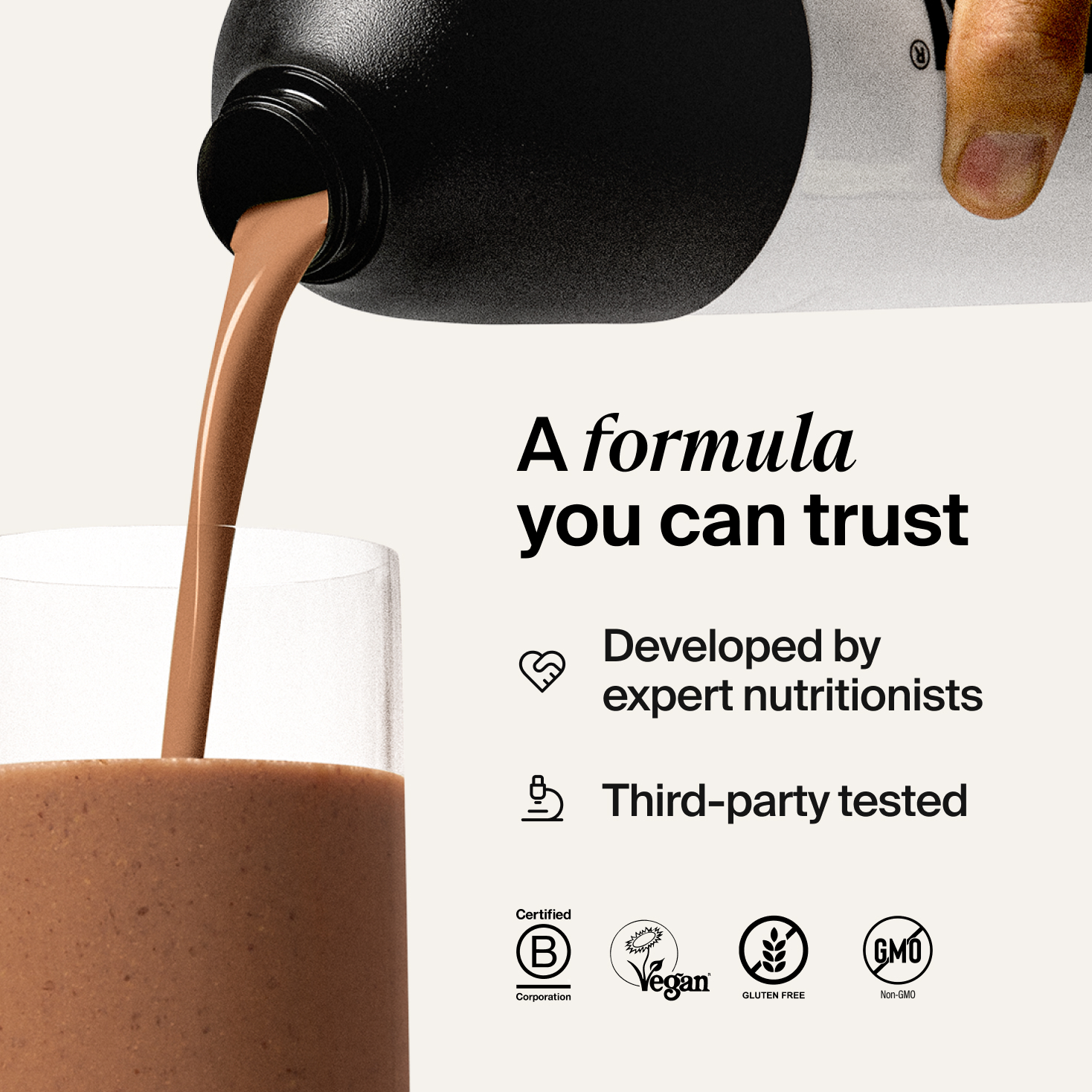 Black Edition | Meal Replacement Protein Powder | Huel US