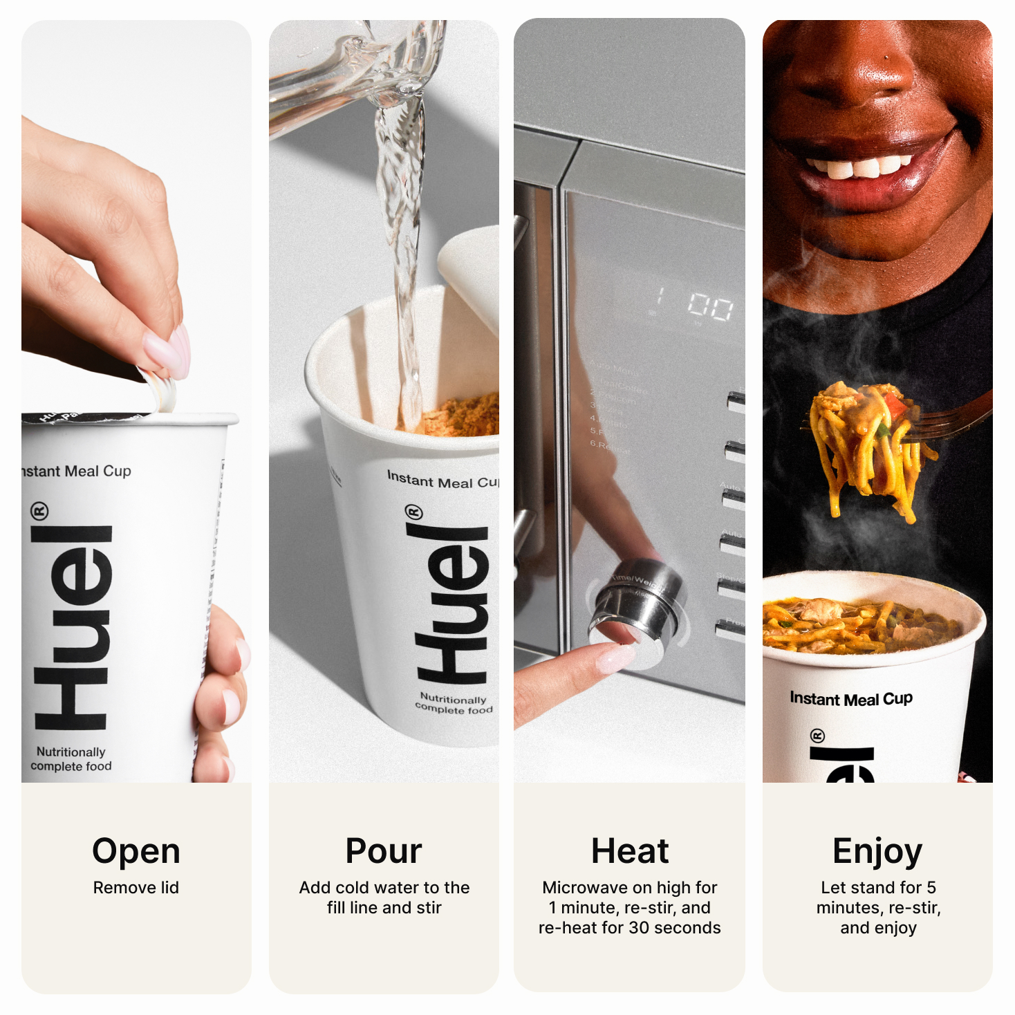 Hot & Savoury Cups | Ready To Eat Meals | Huel US