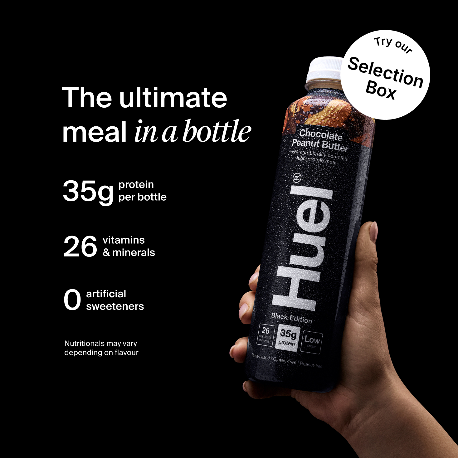 バニラ)Huel ブラックエディション Huel Black Edition Ready バニラ)Huel ブラックエディション Huel Black Edition Ready