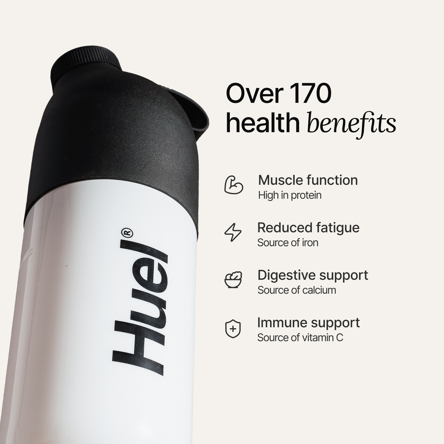 Black Edition | Meal Replacement Protein Powder | Huel