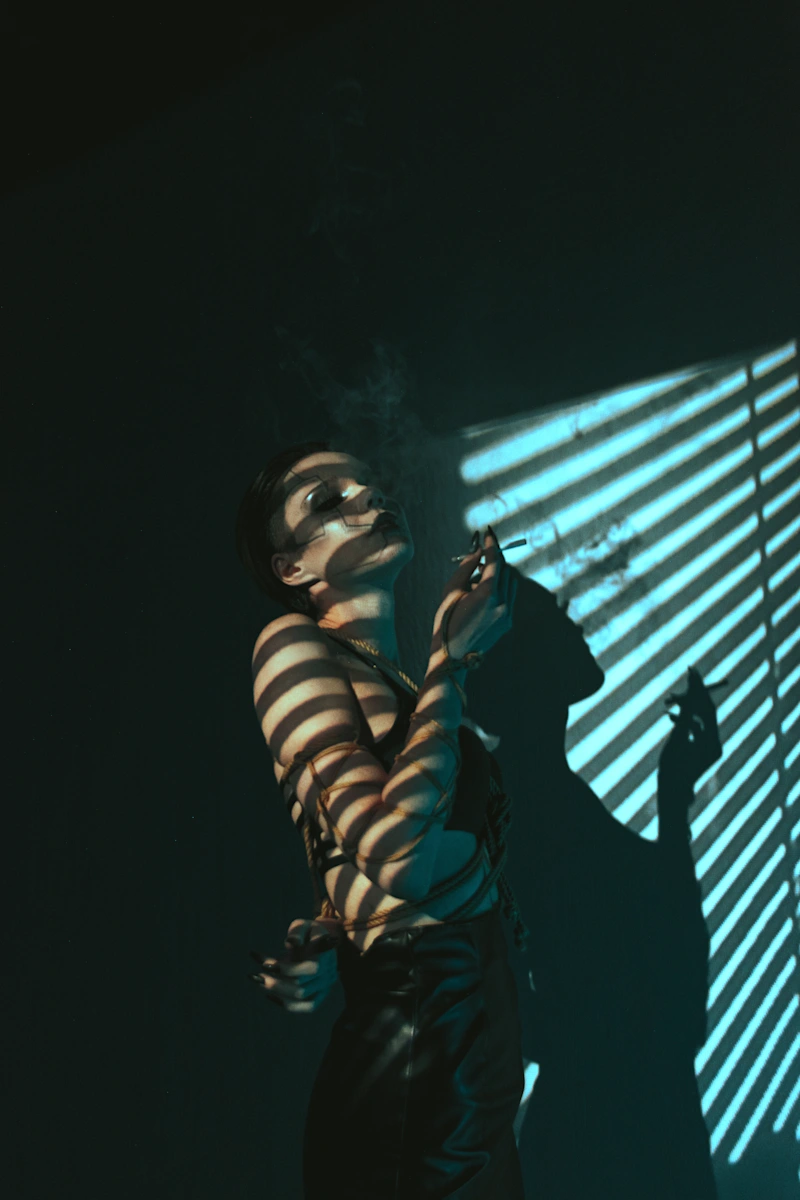 Cyberpunk Noir shoot - gallery image 13