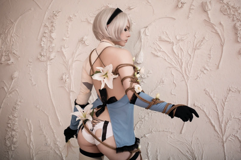 2B из игры Nier Automata в Reveal костюме - gallery image 4