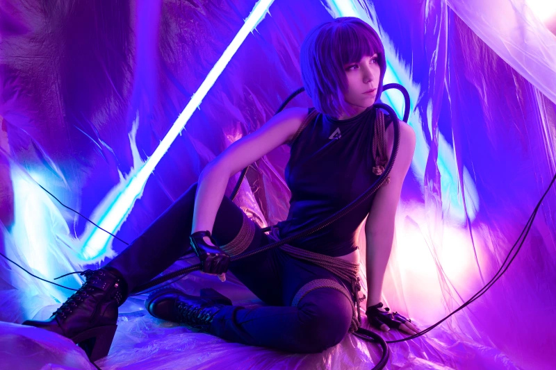 Ghost in the shell Motoko Kusanagi shibari - gallery image 14