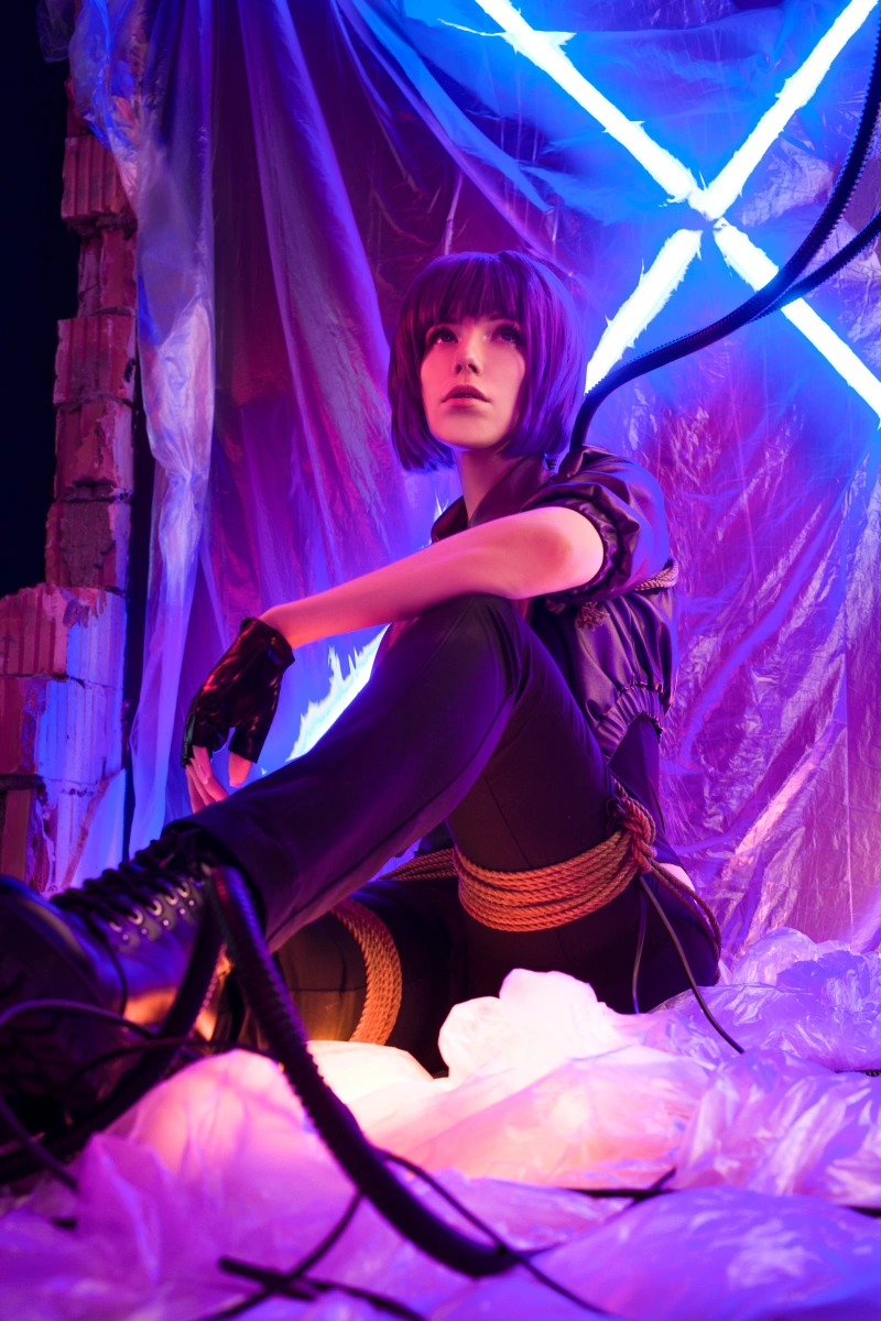 Ghost in the shell Motoko Kusanagi shibari - gallery image 9