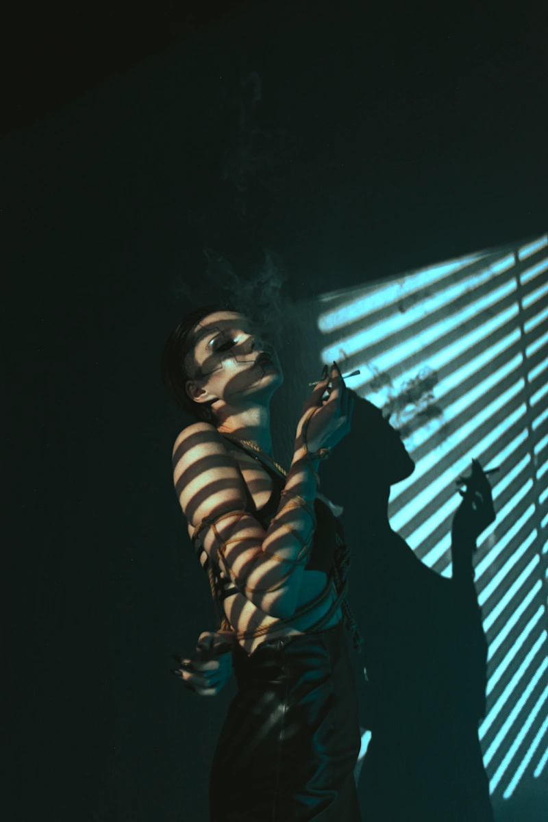 Cyberpunk Noir shoot - gallery image 12